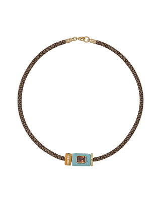 The Cylinder Cord Necklace