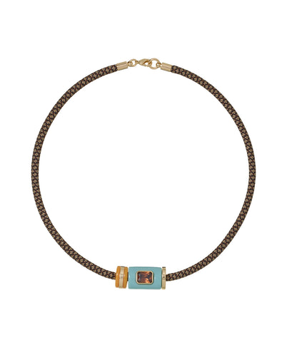 The Cylinder Cord Necklace