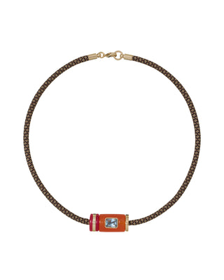 The Cylinder Cord Necklace