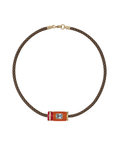 The Cylinder Cord Necklace