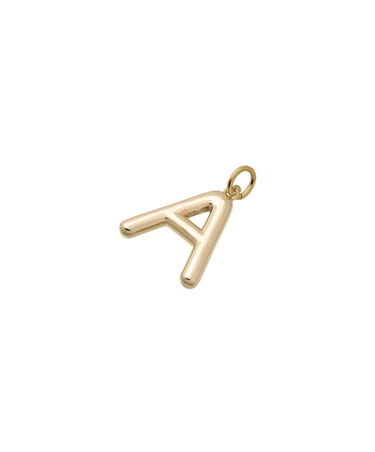 The Very Big Puffy Initial Charms