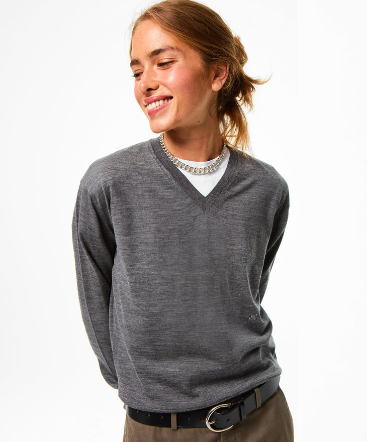 The Graduated Link Necklace in Silver