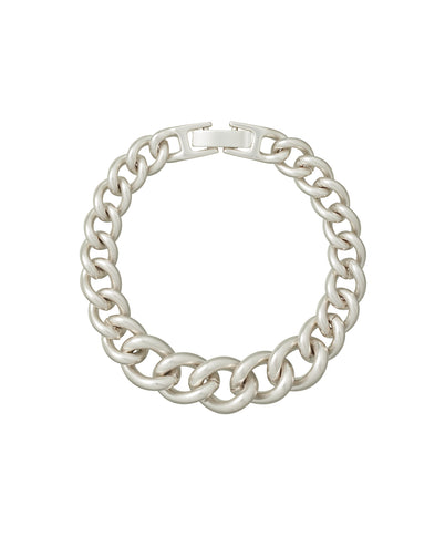 The Graduated Link Bracelet in Silver