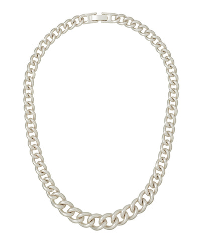 The Graduated Link Necklace in Silver