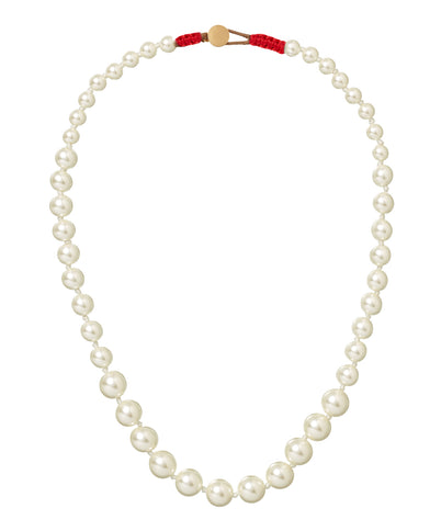 The Graduated Pearl Necklace