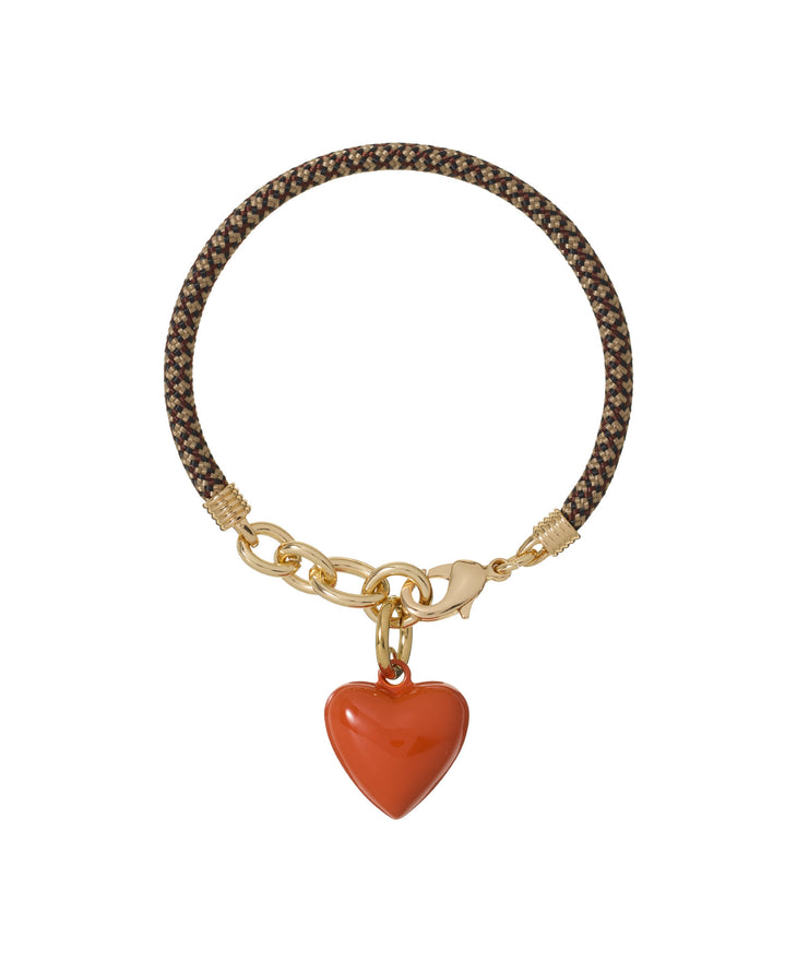 The Happy Cord Charm Bracelet