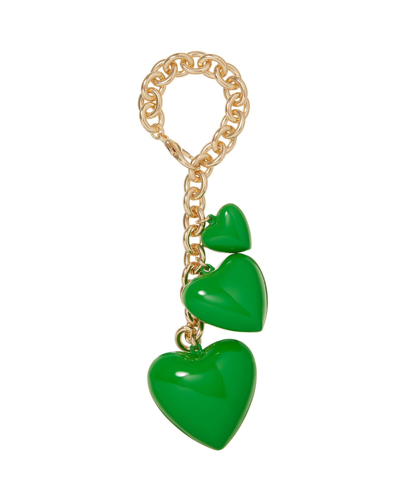 Happy_heart_bag_charm_in_Green