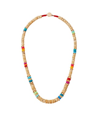 Roxanne Assoulin multi color heishi necklace