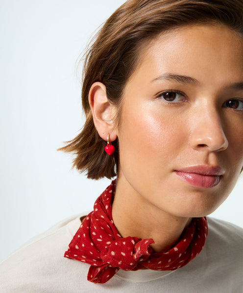 The Itsy Bitsy Heart Earrings