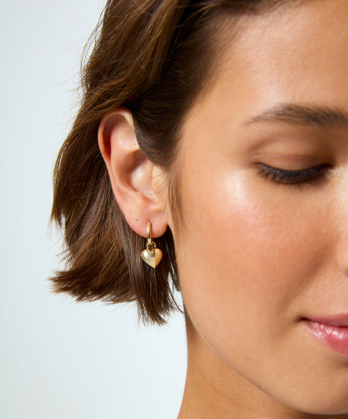 The Itsy Bitsy Heart Earrings