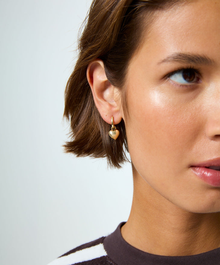 The Itsy Bitsy Heart Earrings