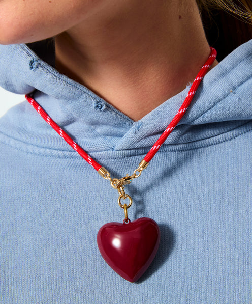 The Happy Cord Charm Necklace