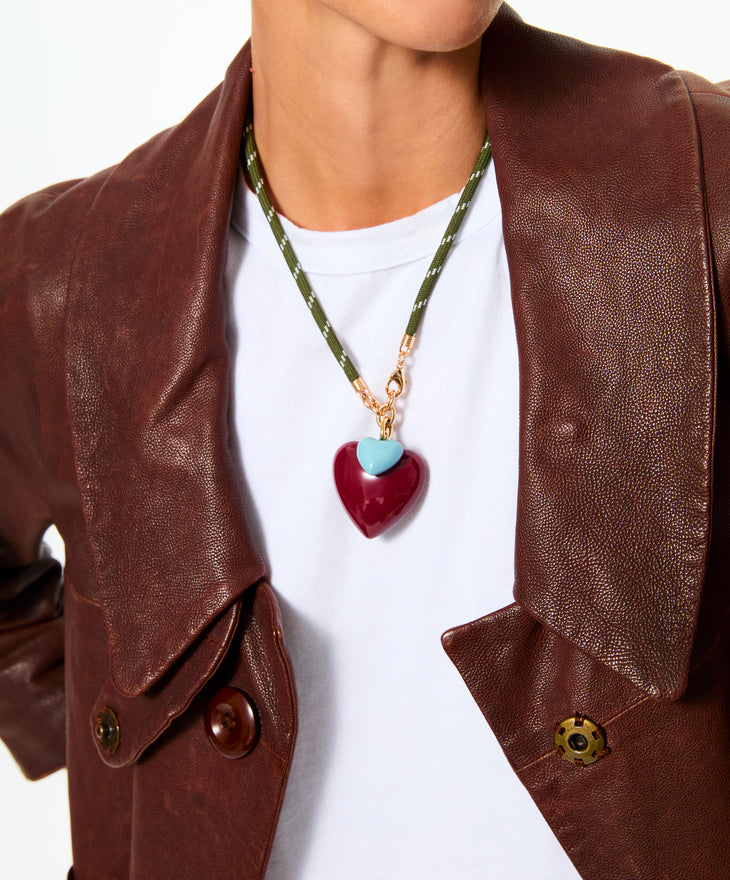 The Happy Cord Charm Necklace