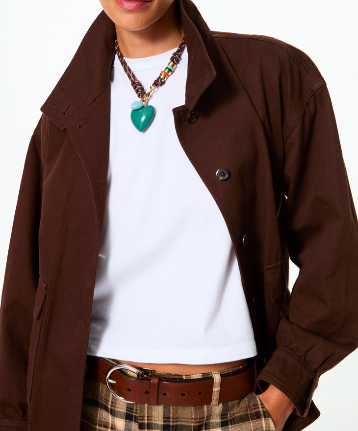 The Super Size Happy Cord Necklace