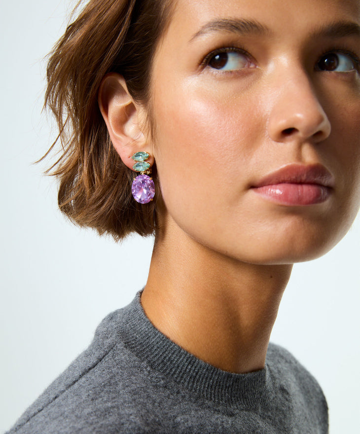 Le Petite Crystal Earrings