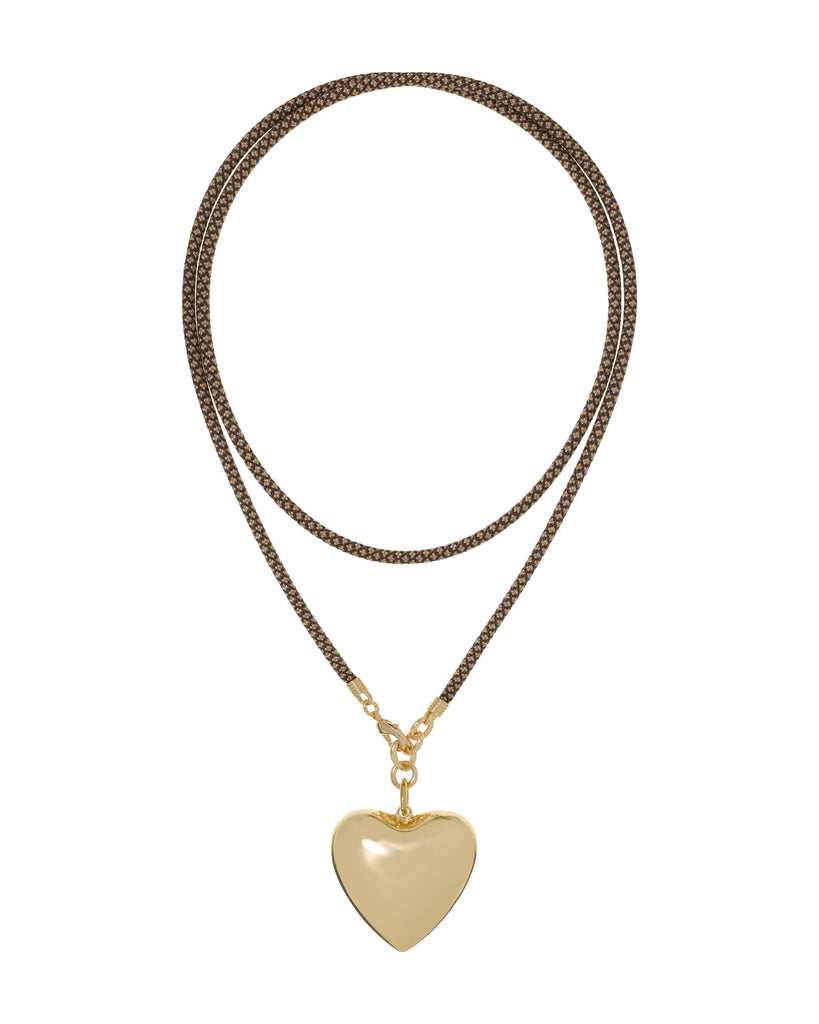The Long Happy Cord Charm Necklace – Roxanne Assoulin