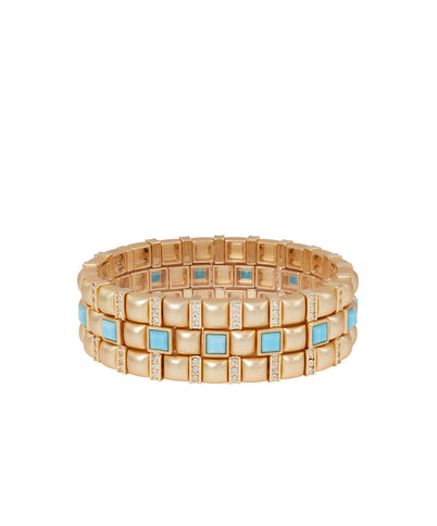 The Mini Jeweled Bracelet Stack