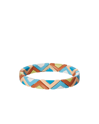 Roxanne Assoulin Single Puzzled Bracelet Product in Nifty Cools 