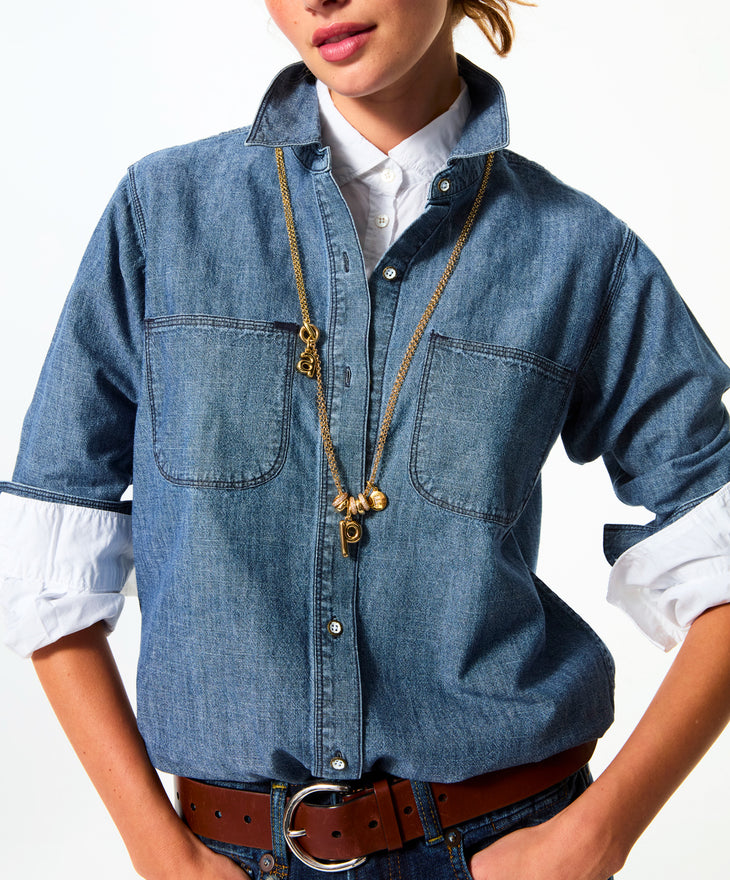 The Pavé Slider Necklace