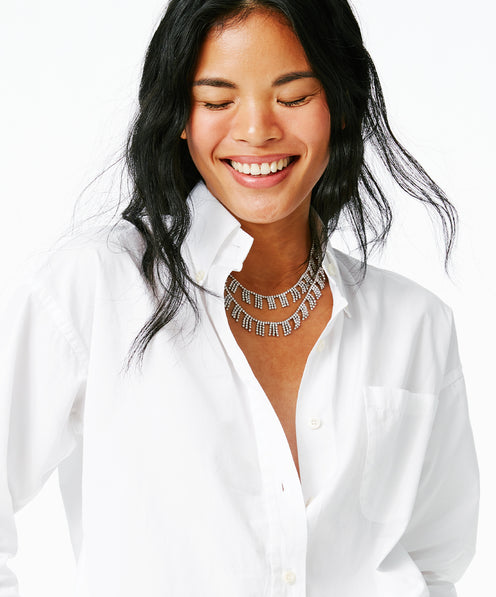 Roxanne Assoulin crystal fringe necklace