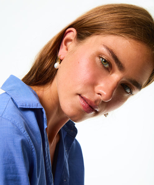 The Pearl Drop Earrings
