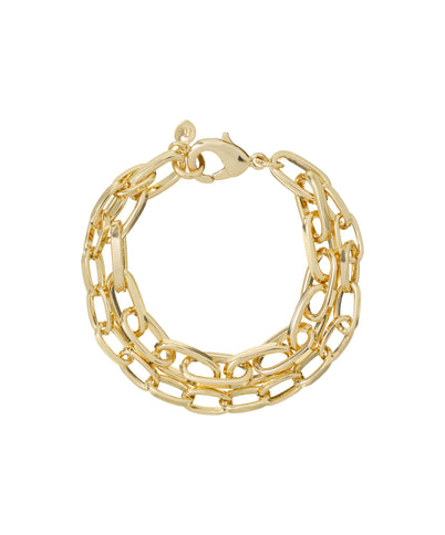 The Paperclip Double Bracelet