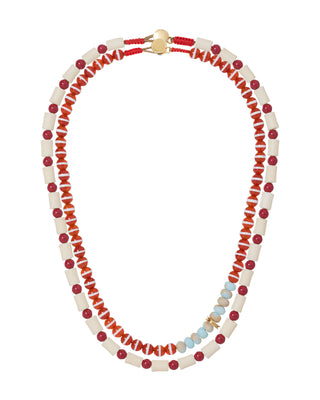The Paprika Necklace Duo