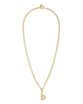 The Puffy Initial Necklace