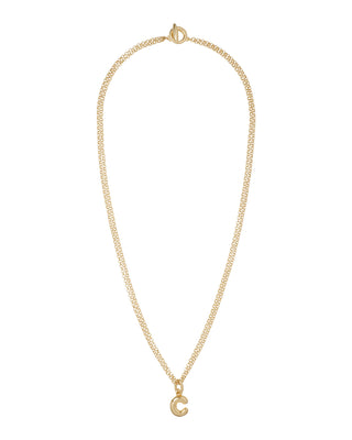 The Puffy Initial Necklace