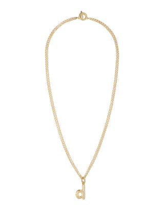 The Puffy Initial Necklace