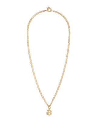 The Puffy Initial Necklace