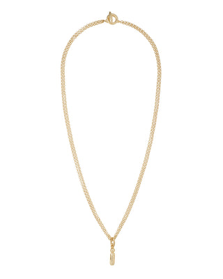 The Puffy Initial Necklace