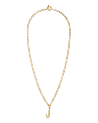 The Puffy Initial Necklace