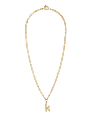 The Puffy Initial Necklace