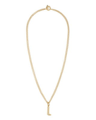 The Puffy Initial Necklace