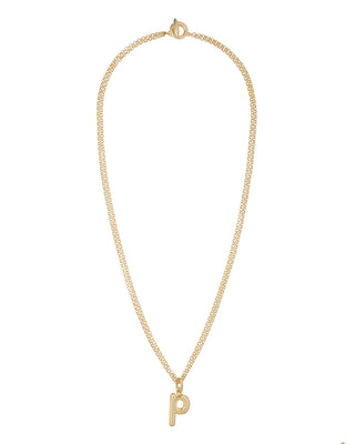 The Puffy Initial Necklace