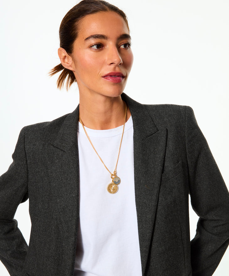 The Medallion Charm Necklace