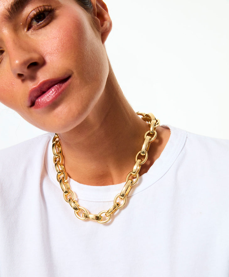 The Puffy Link Necklace