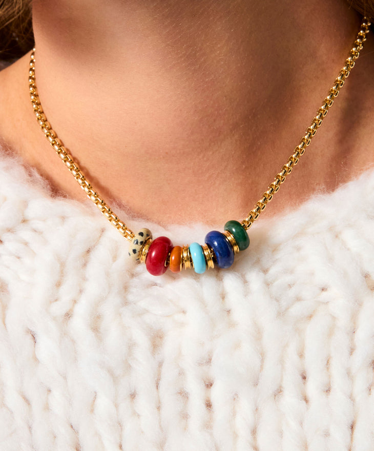 The Stone Slider Necklace