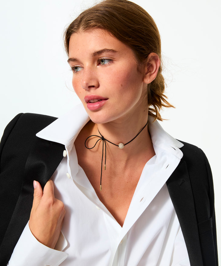 The Pavé Ball Necklace