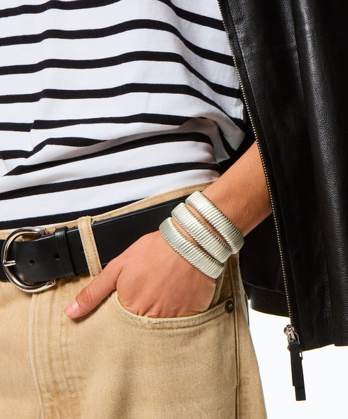 The Rolling Bracelet in Silver