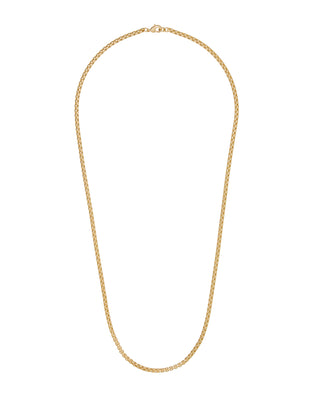Box Chain Charm Necklace