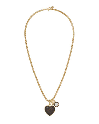 The Mini Simple Wood Heart Pendant