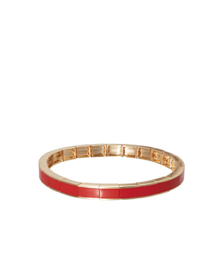 Roxanne Assoulin red running with the band men's bracelet