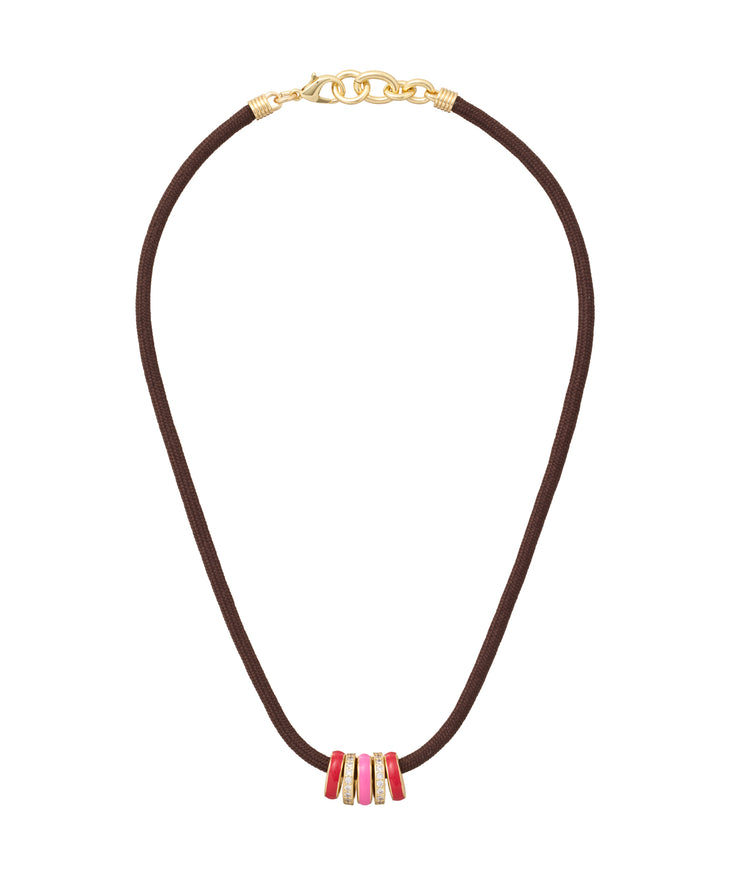 The Slip N Slide Cord Necklace