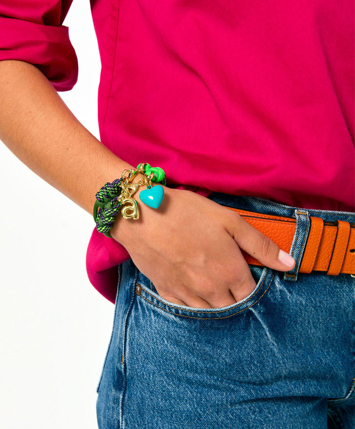 The Super Size Happy Cord Bracelet