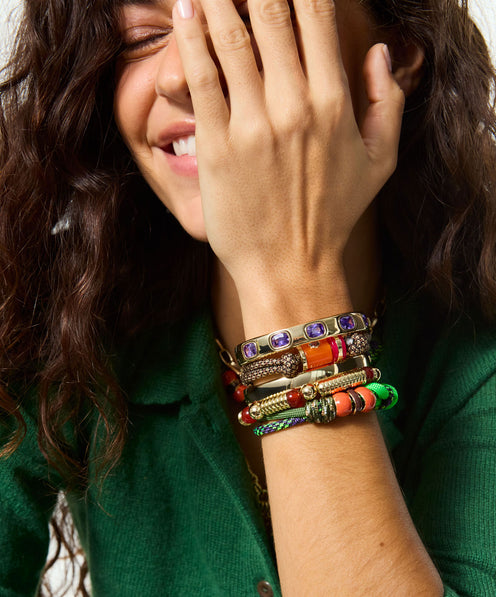 The Super Size Happy Cord Bracelet