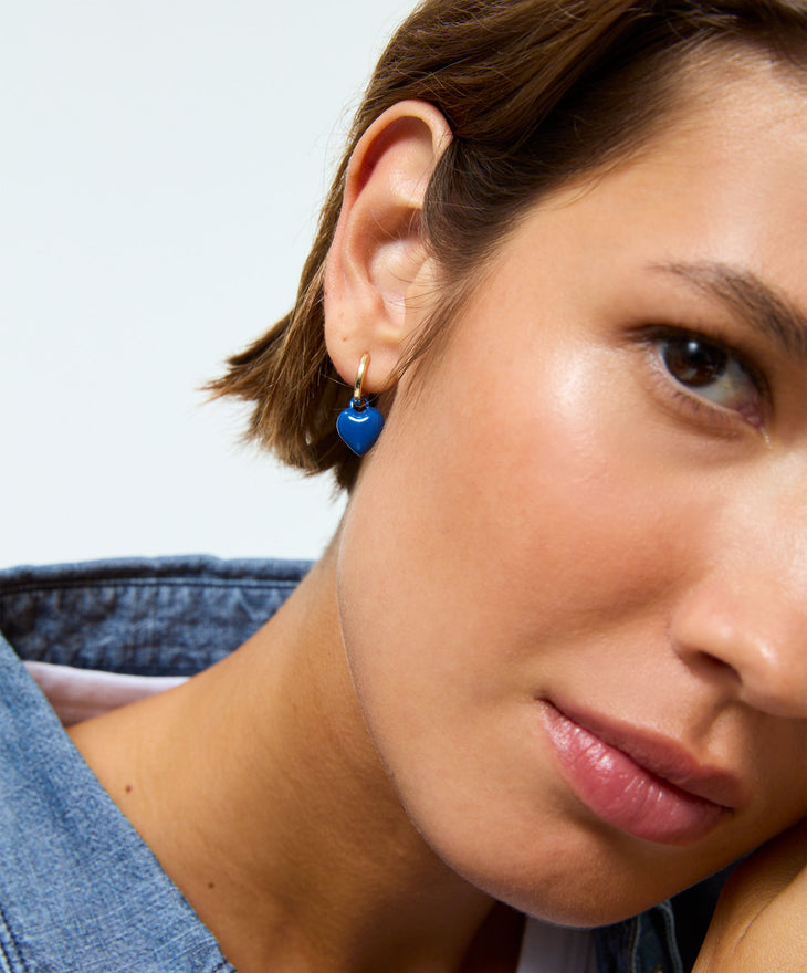 The Itsy Bitsy Heart Earrings