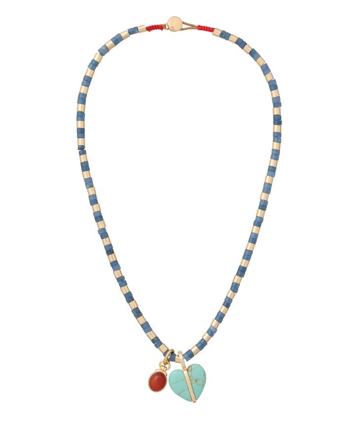 The Semi Precious Heishi Necklace