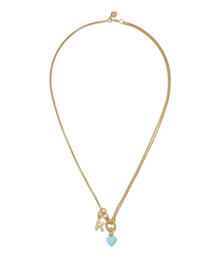 The Single Drop Cubic Pendant Chain